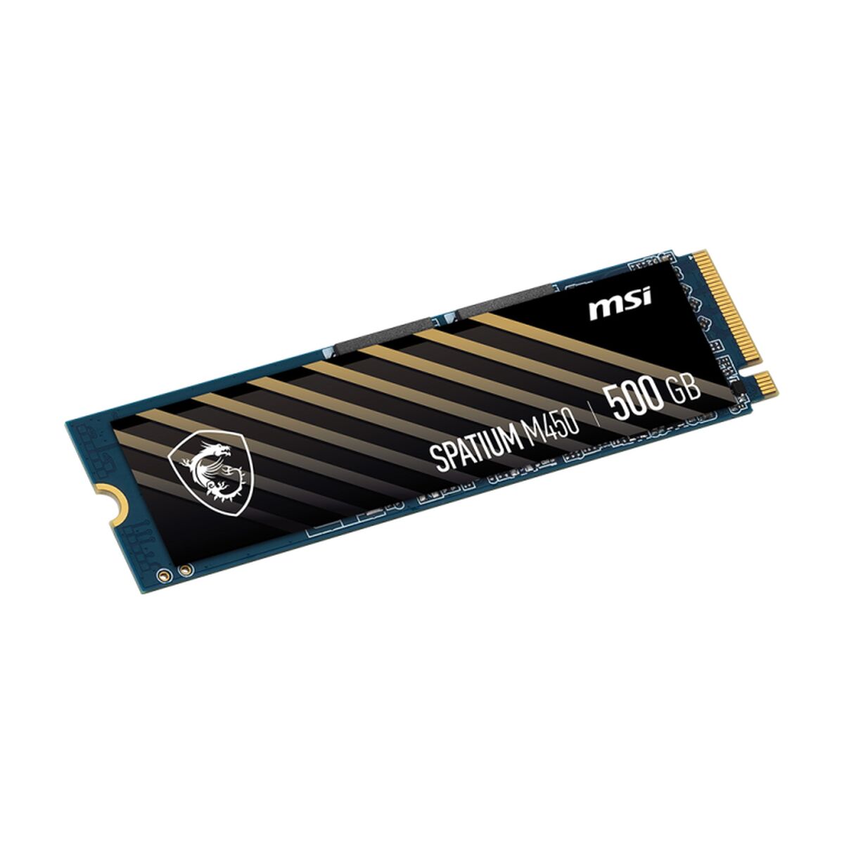 Hard Drive MSI SPATIUM M450 PCIe 4.0 NVMe M.2 500GB 500 GB SSD