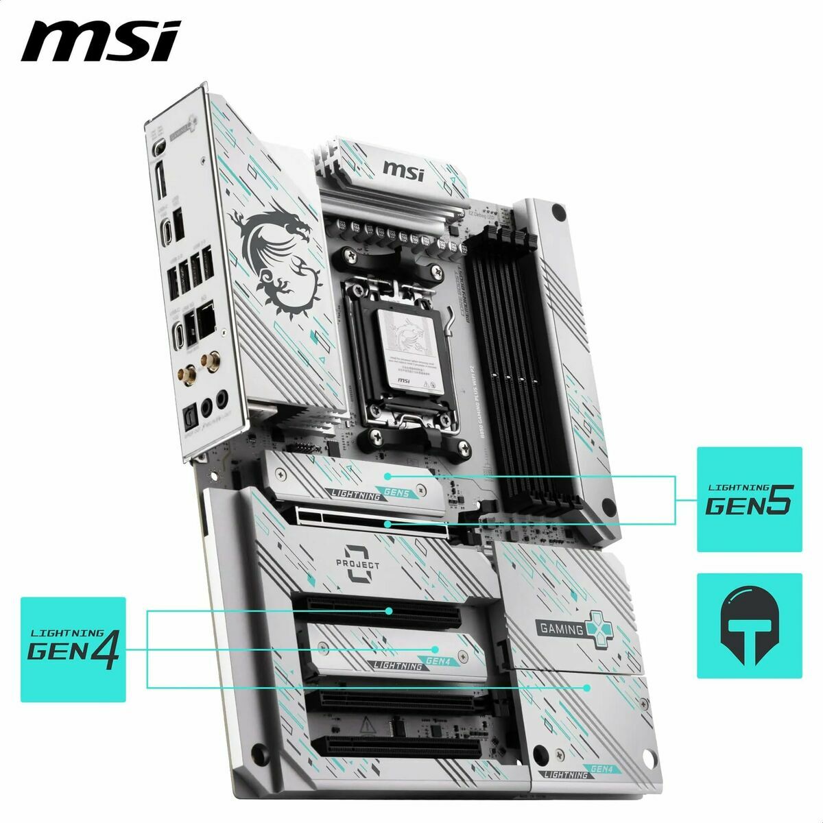 Motherboard MSI B850 GAMING PLUS WIFI PZ AMD B850 AMD AM5
