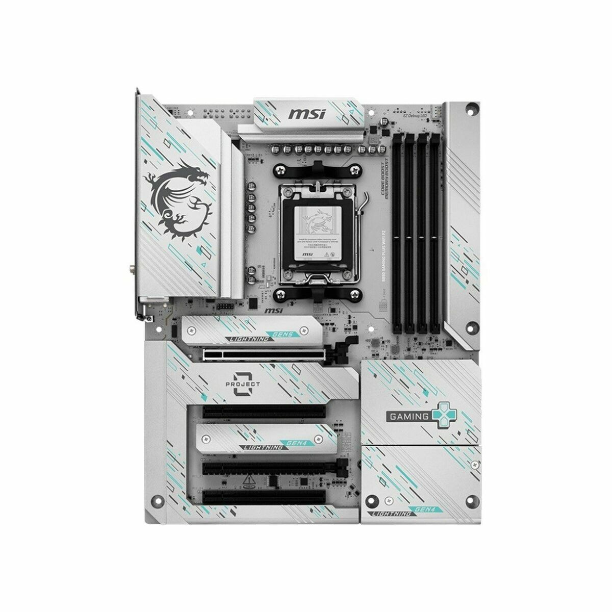 Motherboard MSI B850 GAMING PLUS WIFI PZ AMD B850 AMD AM5