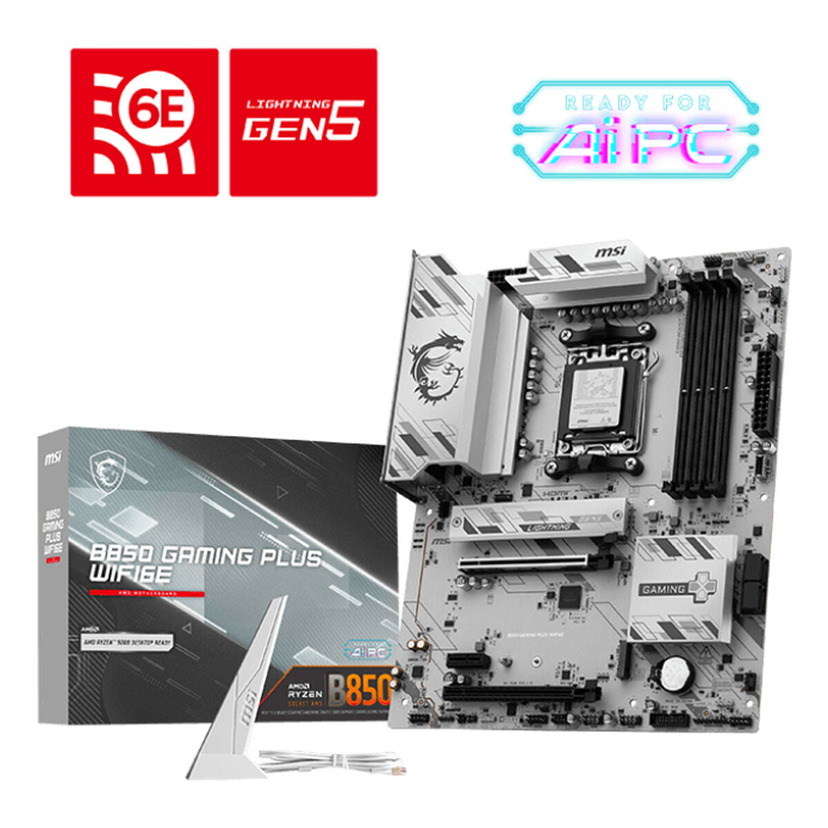 Motherboard MSI B850 GAMING PLUS WIFI6E AMD AM5