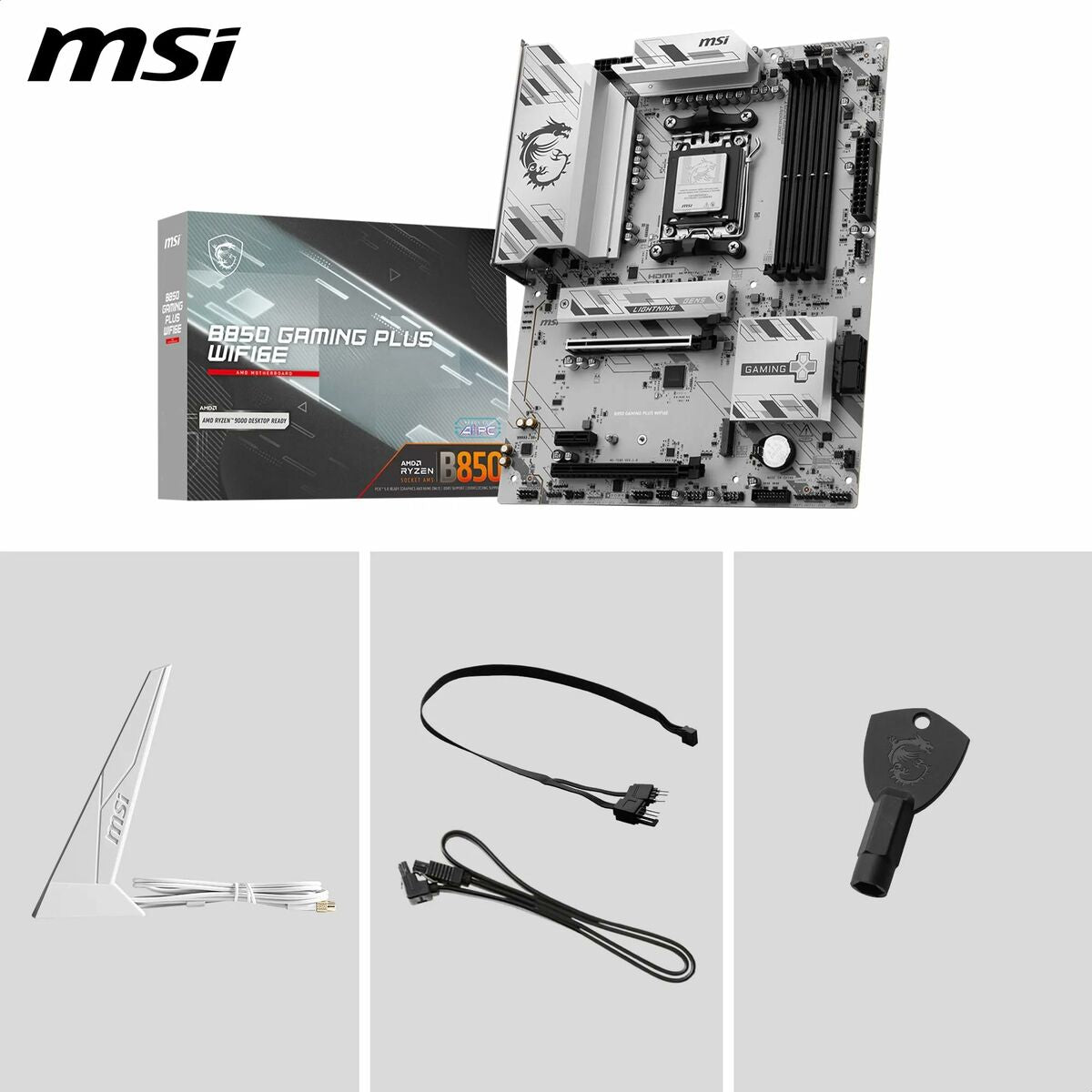 Motherboard MSI B850 GAMING PLUS WIFI6E AMD AM5
