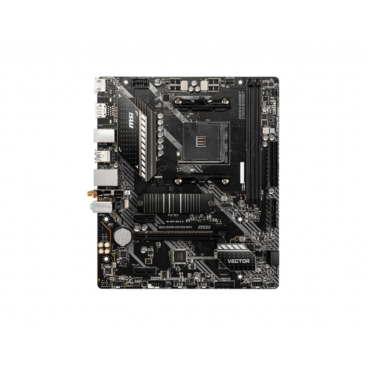 Motherboard MSI MAG A520M VECTOR WIFI AMD A520 AMD AM4