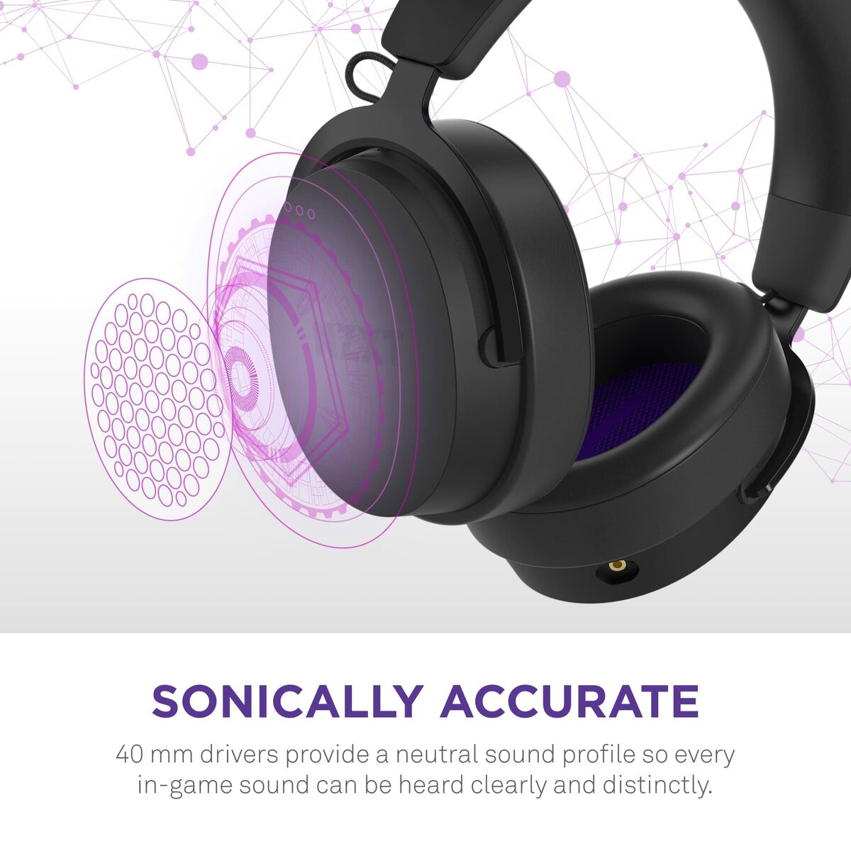 Headphones NZXT AP-WCB40-B2 Black