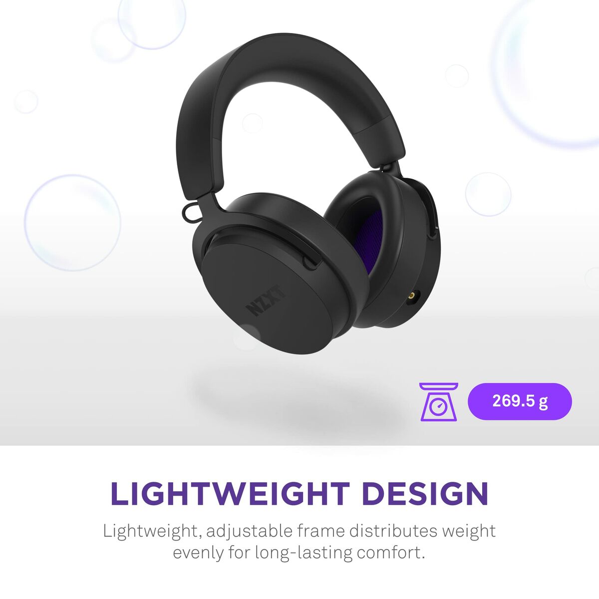 Headphones NZXT AP-WCB40-B2 Black