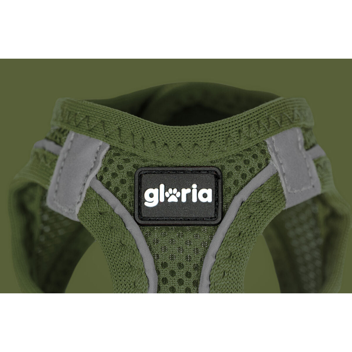 Dog Harness Gloria 41,4-43 cm Green S 29,4-32,6 cm-1