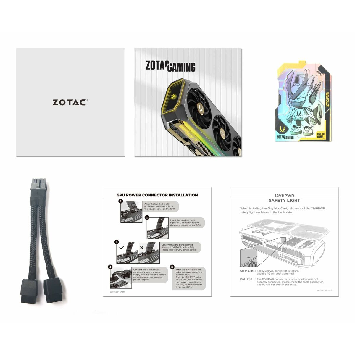 Graphics card Zotac ZT-B50700H-10P 12 GB nvidia geforce rtx 5070 GDDR7