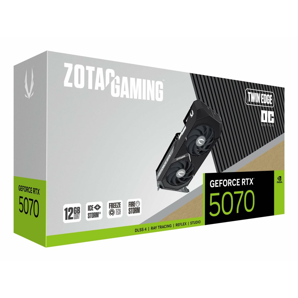 Graphics card Zotac ZT-B50700H-10P 12 GB nvidia geforce rtx 5070 GDDR7