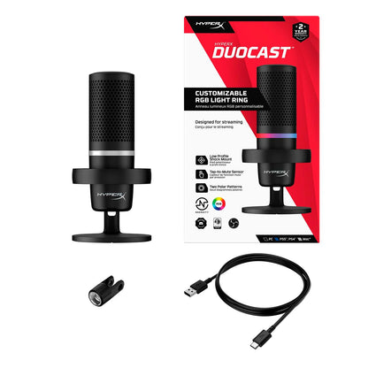 Microphone HyperX 4P5E2AA Black