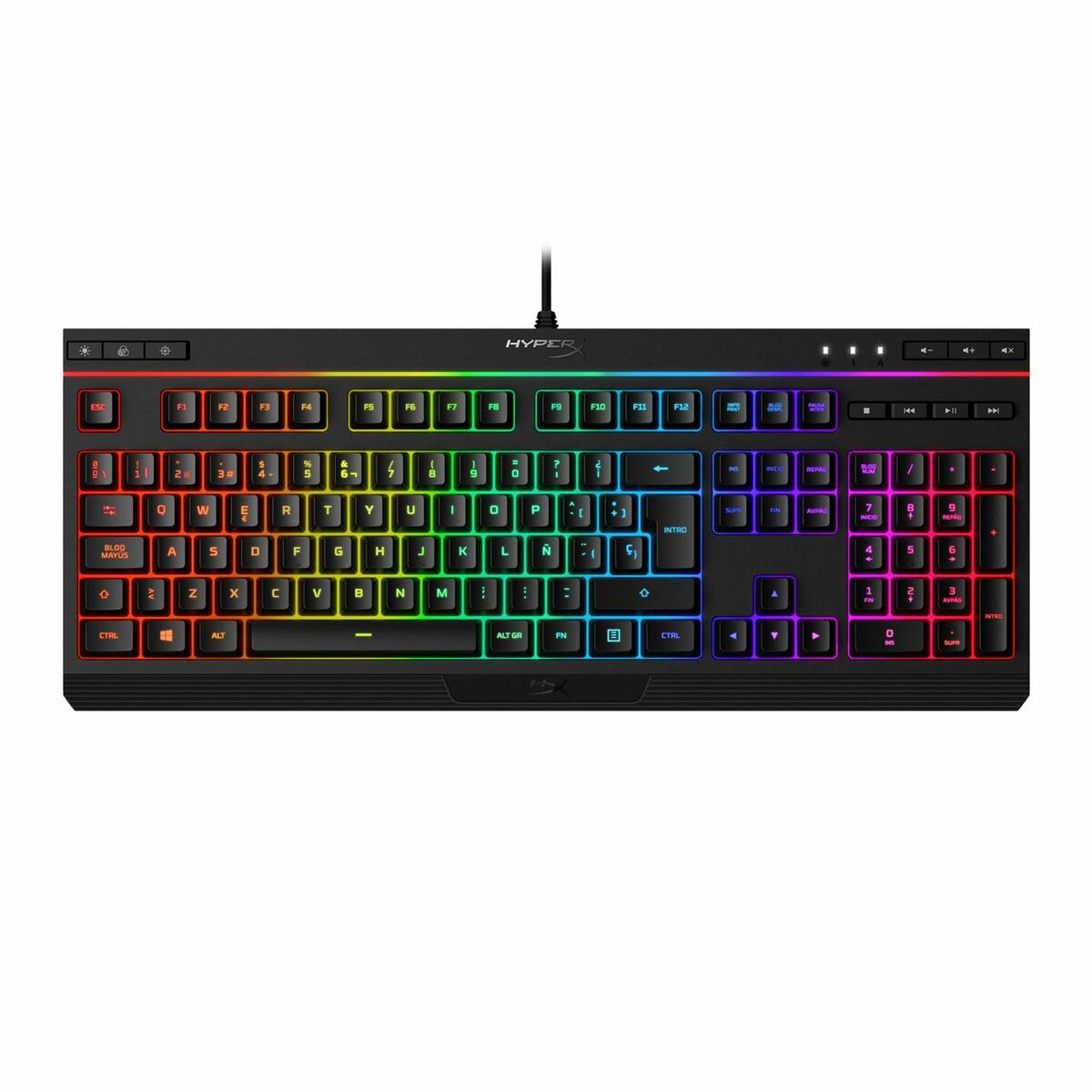 Keyboard HyperX HyperX Alloy Core RGB Black Spanish Qwerty