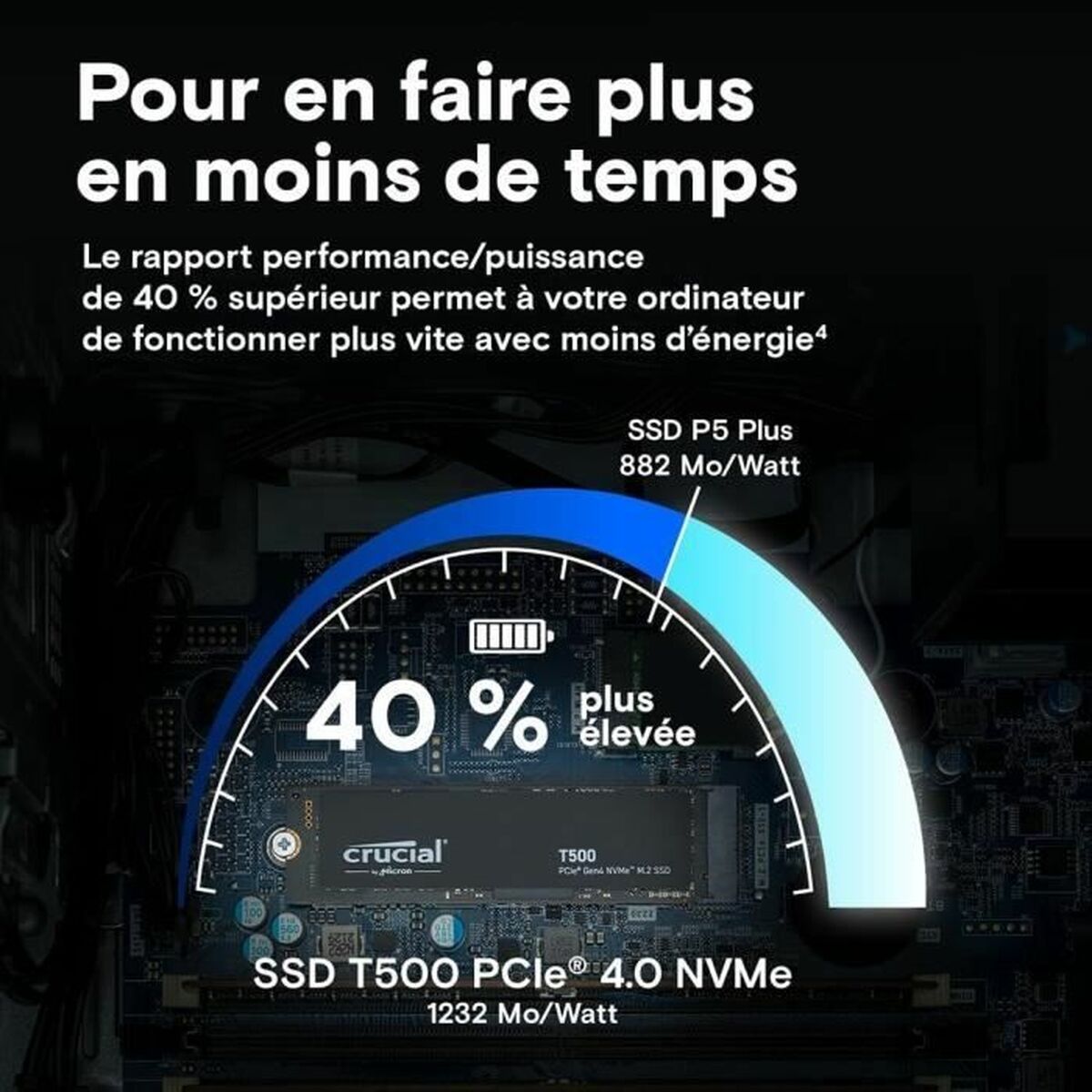 Hard Drive Crucial CT1000T500SSD8 1 TB