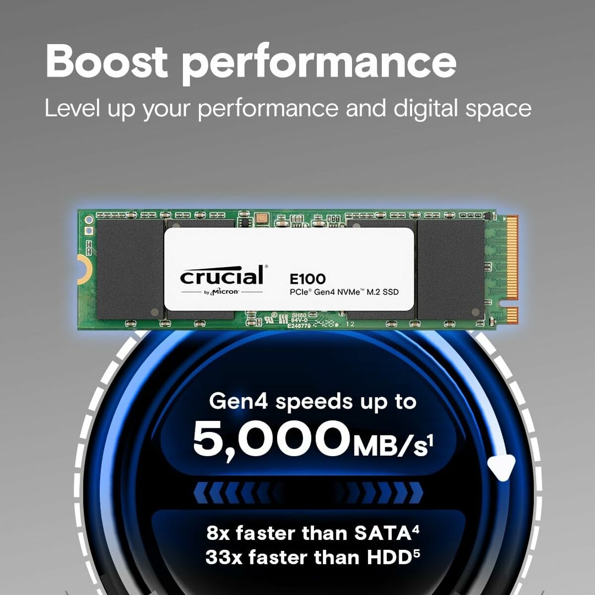 Hard Drive Crucial CT2000E100SSD8 2 TB SSD
