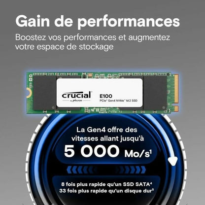Hard Drive Crucial CT2000E100SSD8 2 TB SSD