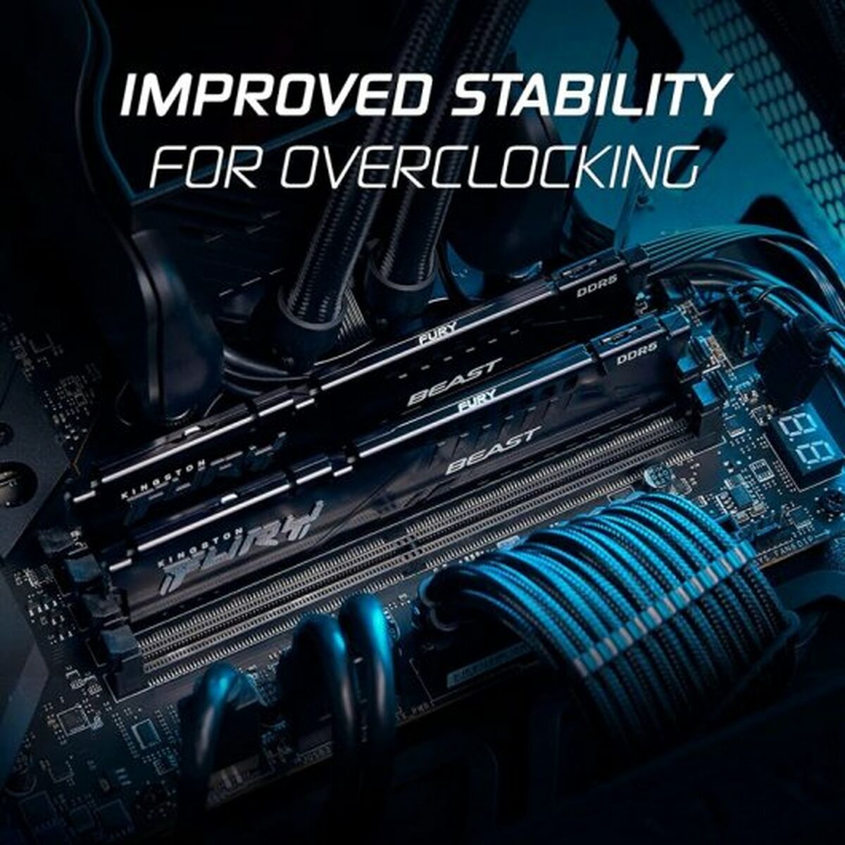 RAM Memory Kingston Beast 16 GB DDR4 DDR5 5600 MHz