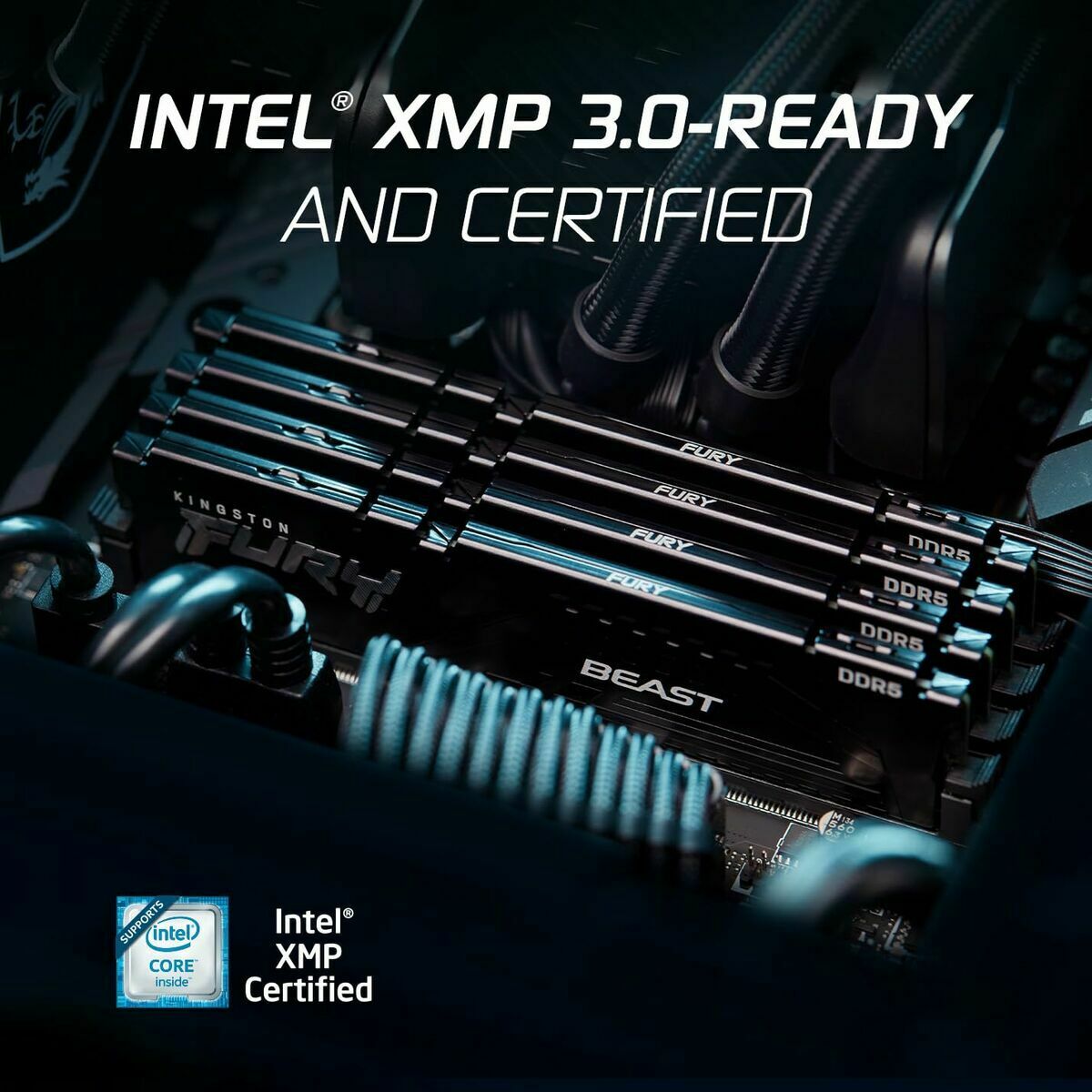 RAM Memory Kingston KF564C32BBE-16 16 GB DDR5 SDRAM DDR5 cl32
