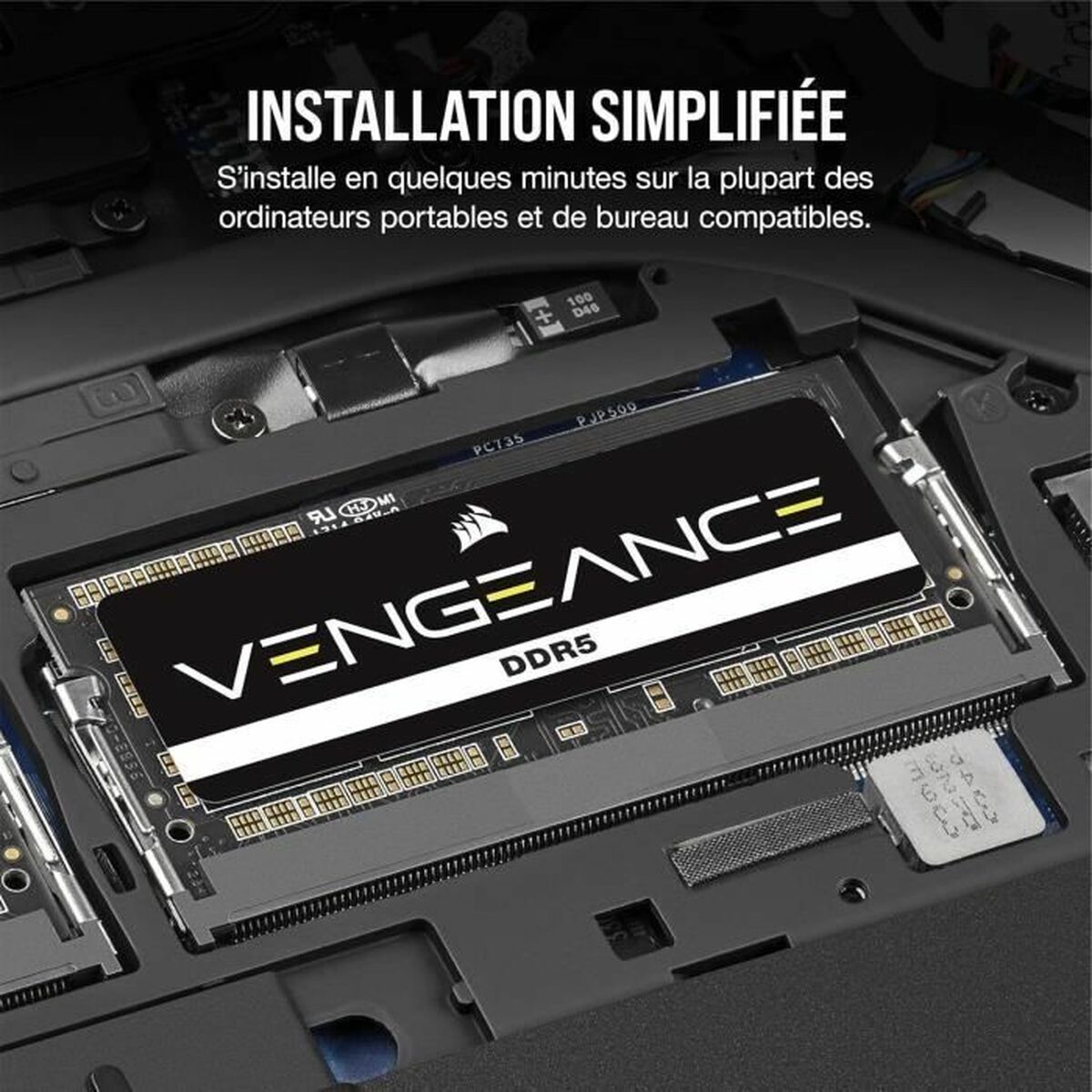 Memory slots Corsair 16 GB DDR5 SDRAM DDR5 5200 MHz