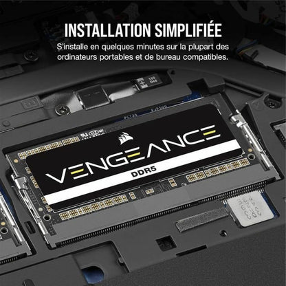 Memory slots Corsair 16 GB DDR5 SDRAM DDR5 5200 MHz
