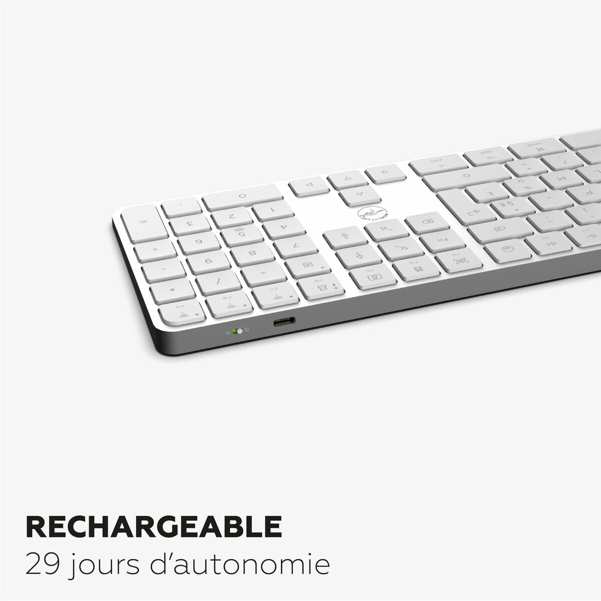 Keyboard Mobility Lab KMP2000W White