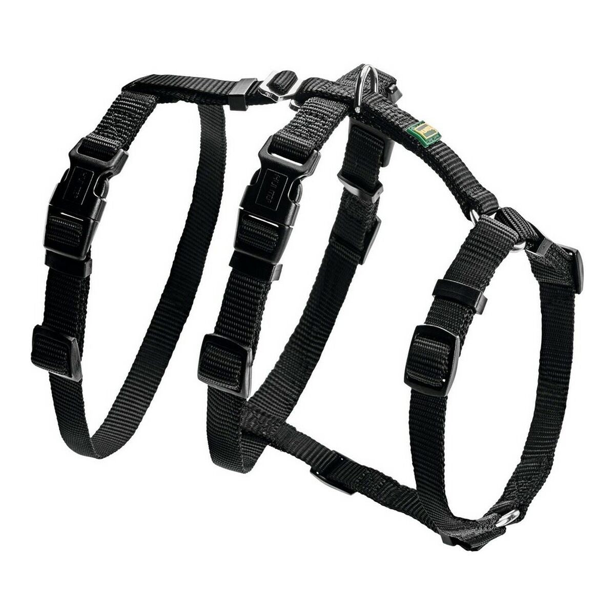 Dog Harness Hunter 48-70 cm Black S/M-1
