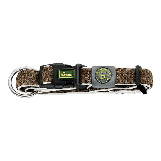 Dog collar Hunter Plus Thread Brown Size L (40-60 cm)-0