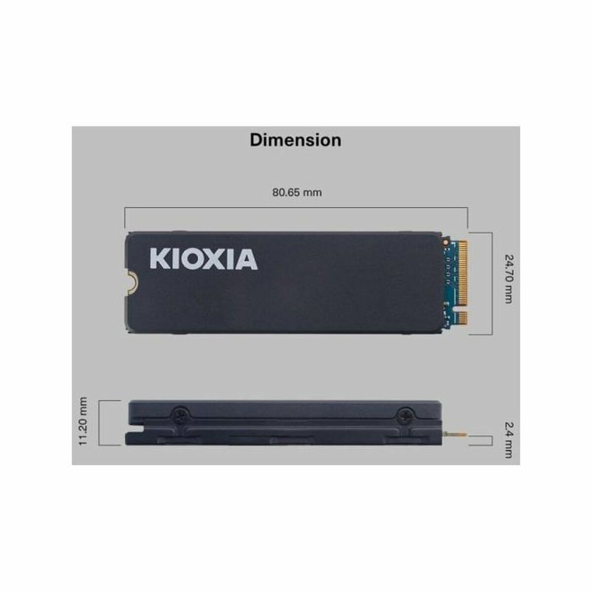 Hard Drive Kioxia Exceria Plus G3 1 TB SSD