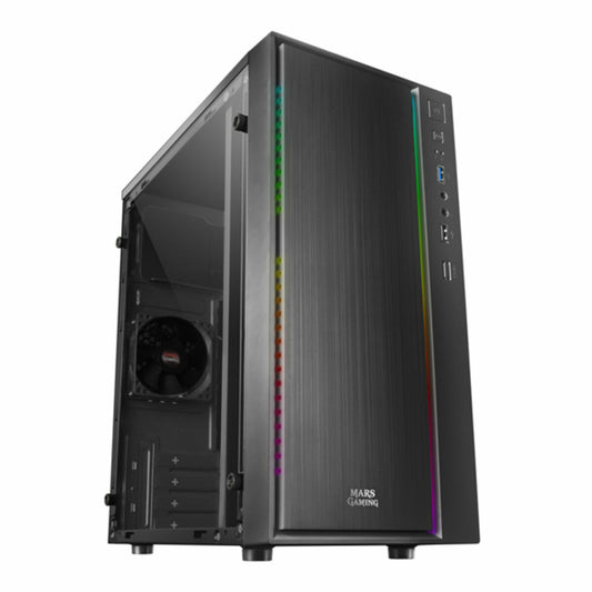 ATX Mini-tower Box Case Mars Gaming MCM Black