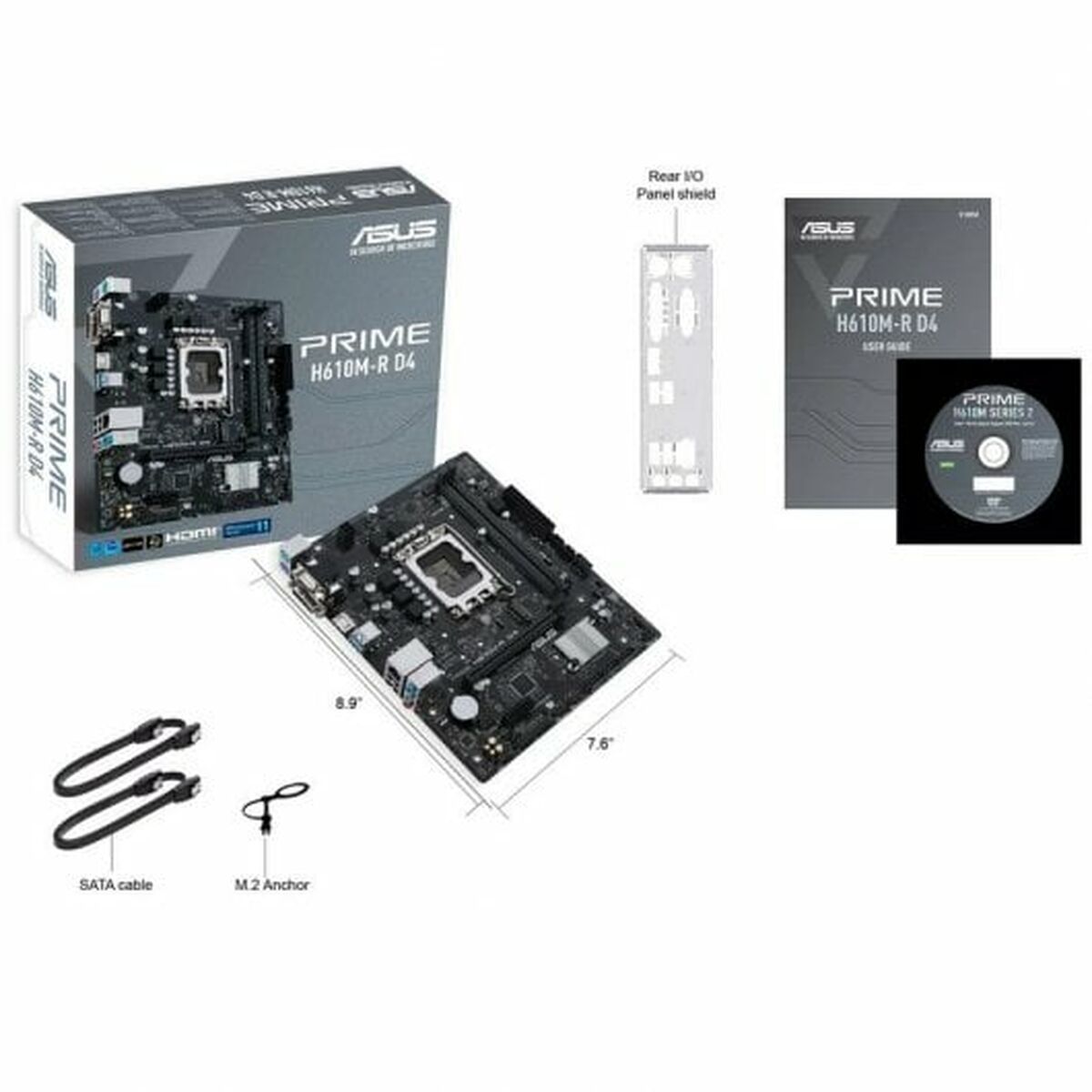 Motherboard Asus 90MB1GL0-M0ECY0 INTEL H610 LGA 1700