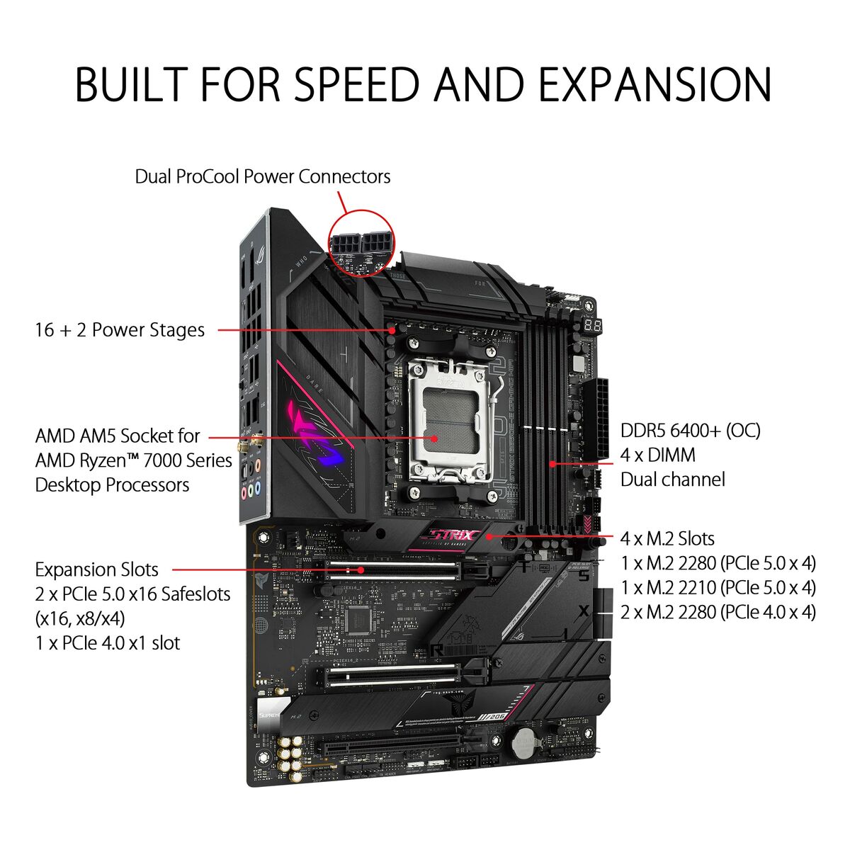 Motherboard Asus AMD AM5 AMD AMD B650