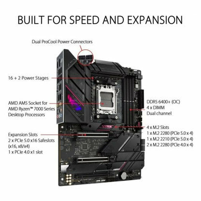 Motherboard Asus AMD AM5 AMD AMD B650