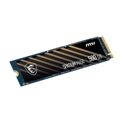 Hard Drive MSI SPATIUM M450 PCIe 4.0 NVMe M.2 500GB 500 GB SSD