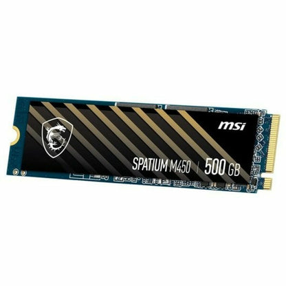Hard Drive MSI SPATIUM M450 PCIe 4.0 NVMe M.2 500GB 500 GB SSD