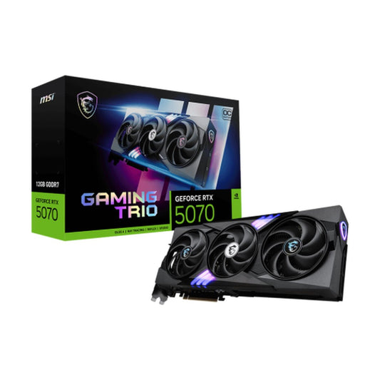 Graphics card MSI GeForce RTX 5070 12G TRIO OC 12 GB nvidia geforce rtx 5070 GDDR6X GDDR7