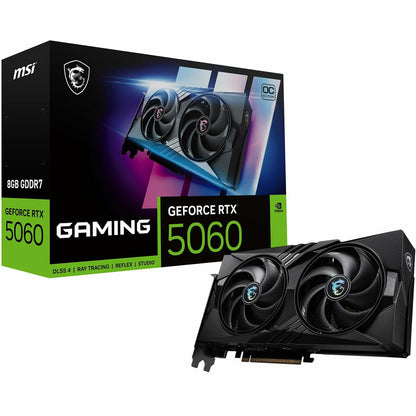 Graphics card MSI RTX 5060 8G GAMING OC 8 GB GEFORCE RTX 5060 GDDR6X GDDR7