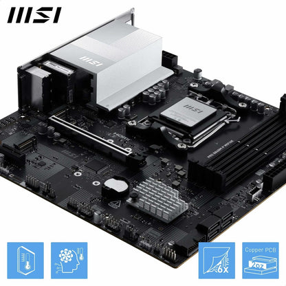 Motherboard MSI PRO B840M-P WIFI6E AMD AM5 AMD