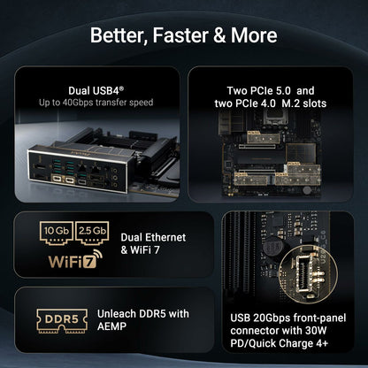 Motherboard Asus AMD AM5 AMD AMD X870E