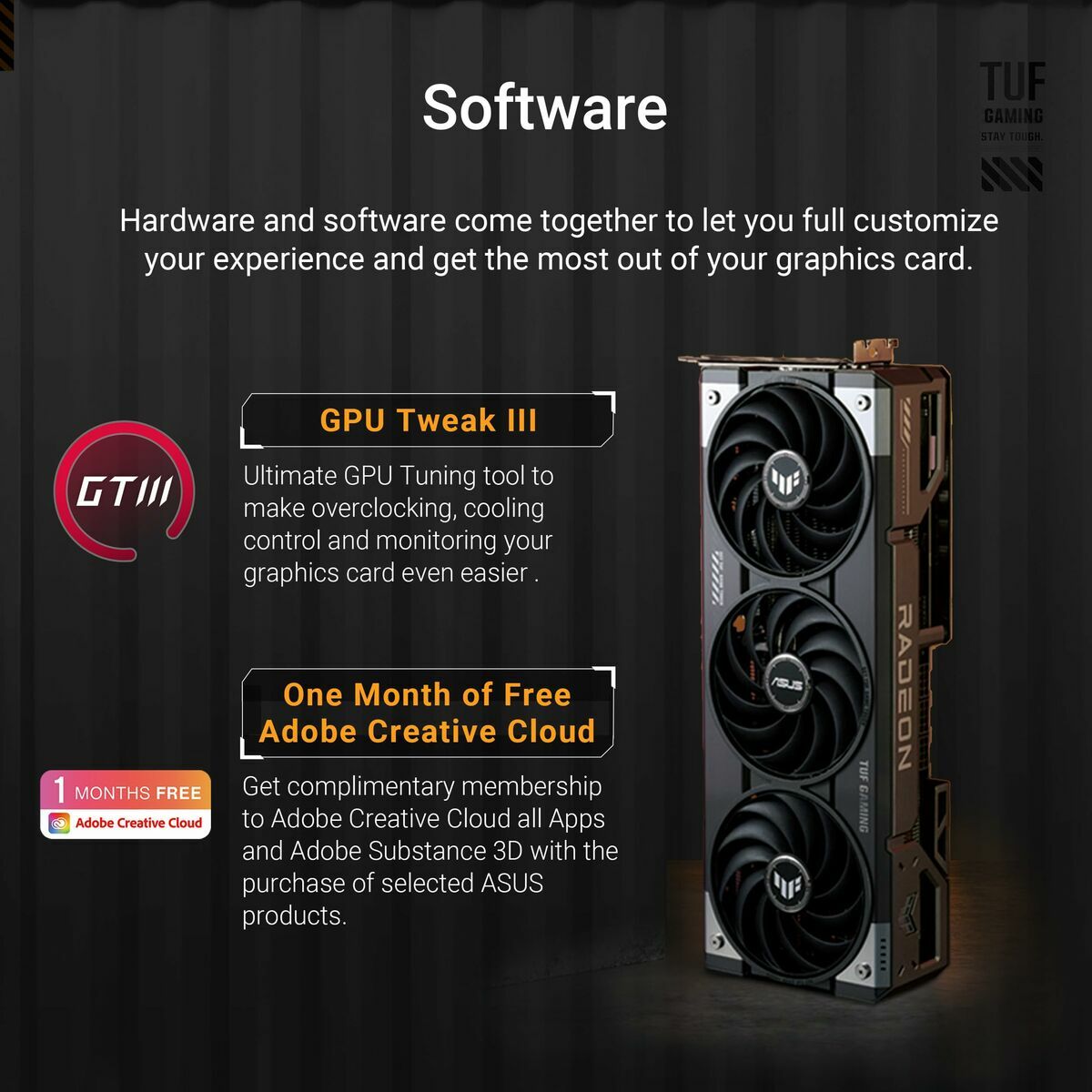 Graphics card Asus 90YV0L70-M0NA00 16 GB radeon rx 9070 xt GDDR6