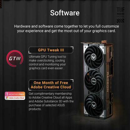 Graphics card Asus 90YV0L70-M0NA00 16 GB radeon rx 9070 xt GDDR6