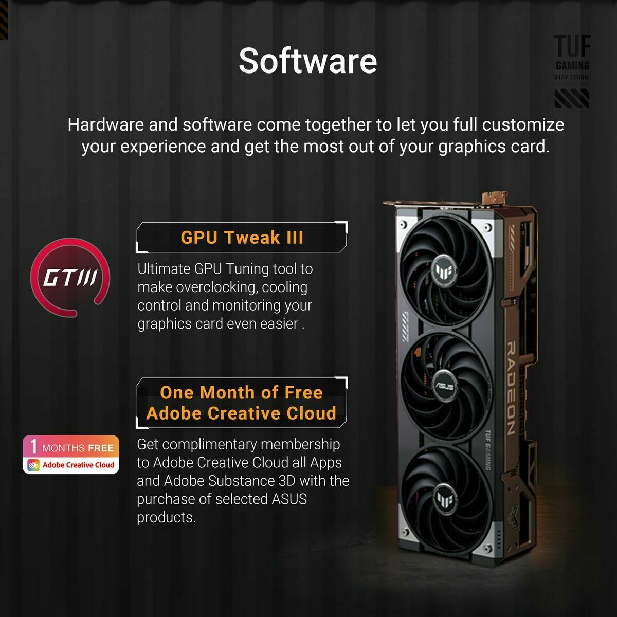 Graphics card Asus 90YV0L70-M0NA00 16 GB radeon rx 9070 xt GDDR6