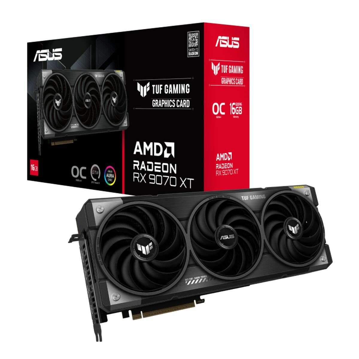 Graphics card Asus 90YV0L70-M0NA00 16 GB radeon rx 9070 xt GDDR6