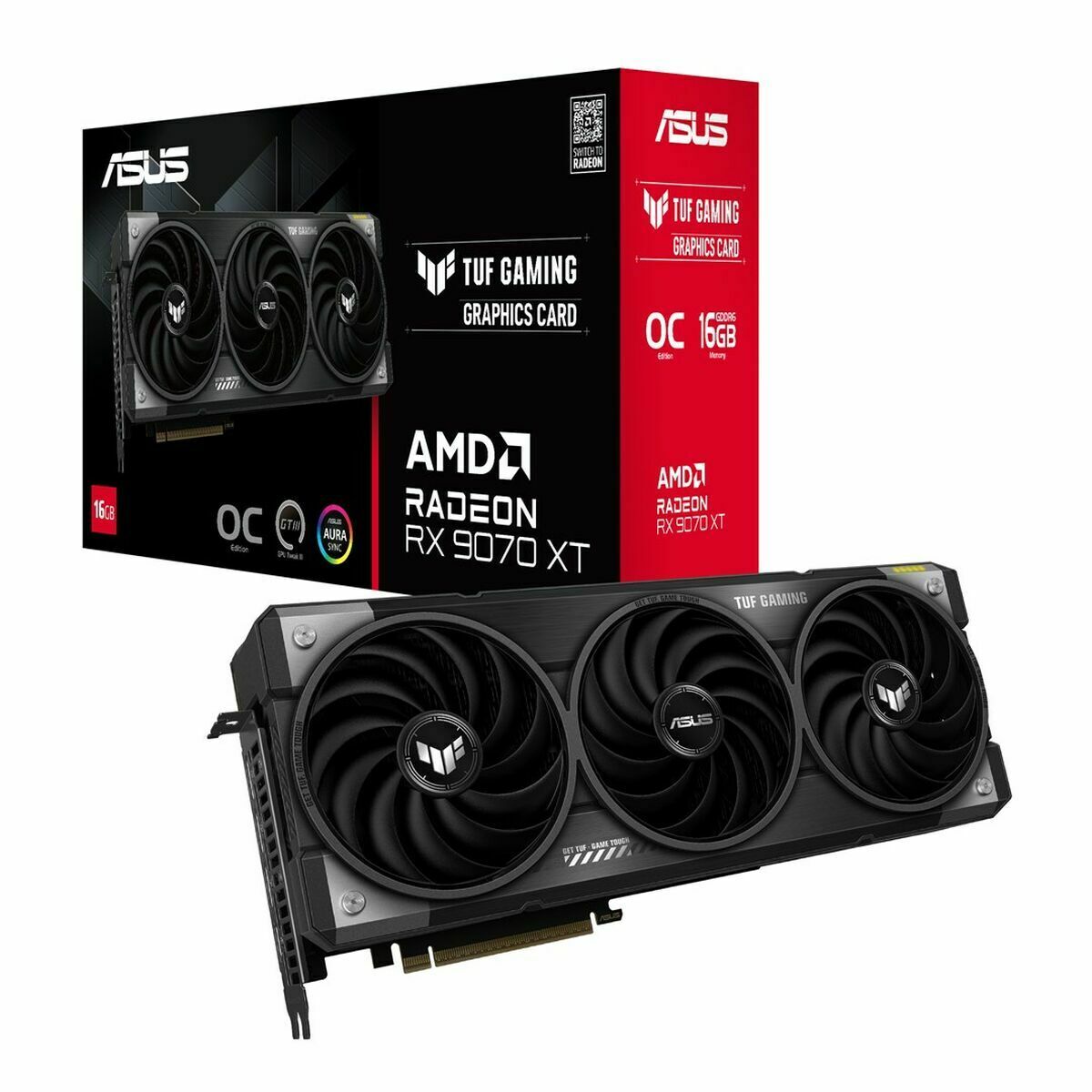 Graphics card Asus 90YV0L70-M0NA00 16 GB radeon rx 9070 xt GDDR6