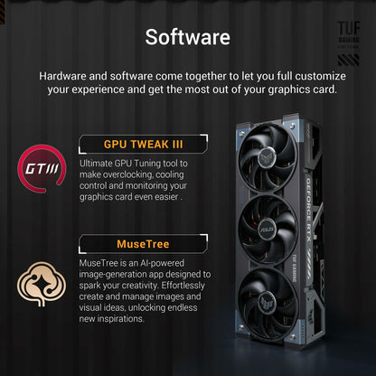 Graphics card Asus nvidia geforce rtx 5090 GDDR6 GDDR7