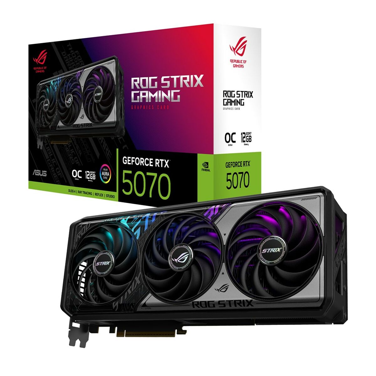 Graphics card Asus 90YV0M80-M0NA00 12 GB nvidia geforce rtx 5070 GDDR6 GDDR7