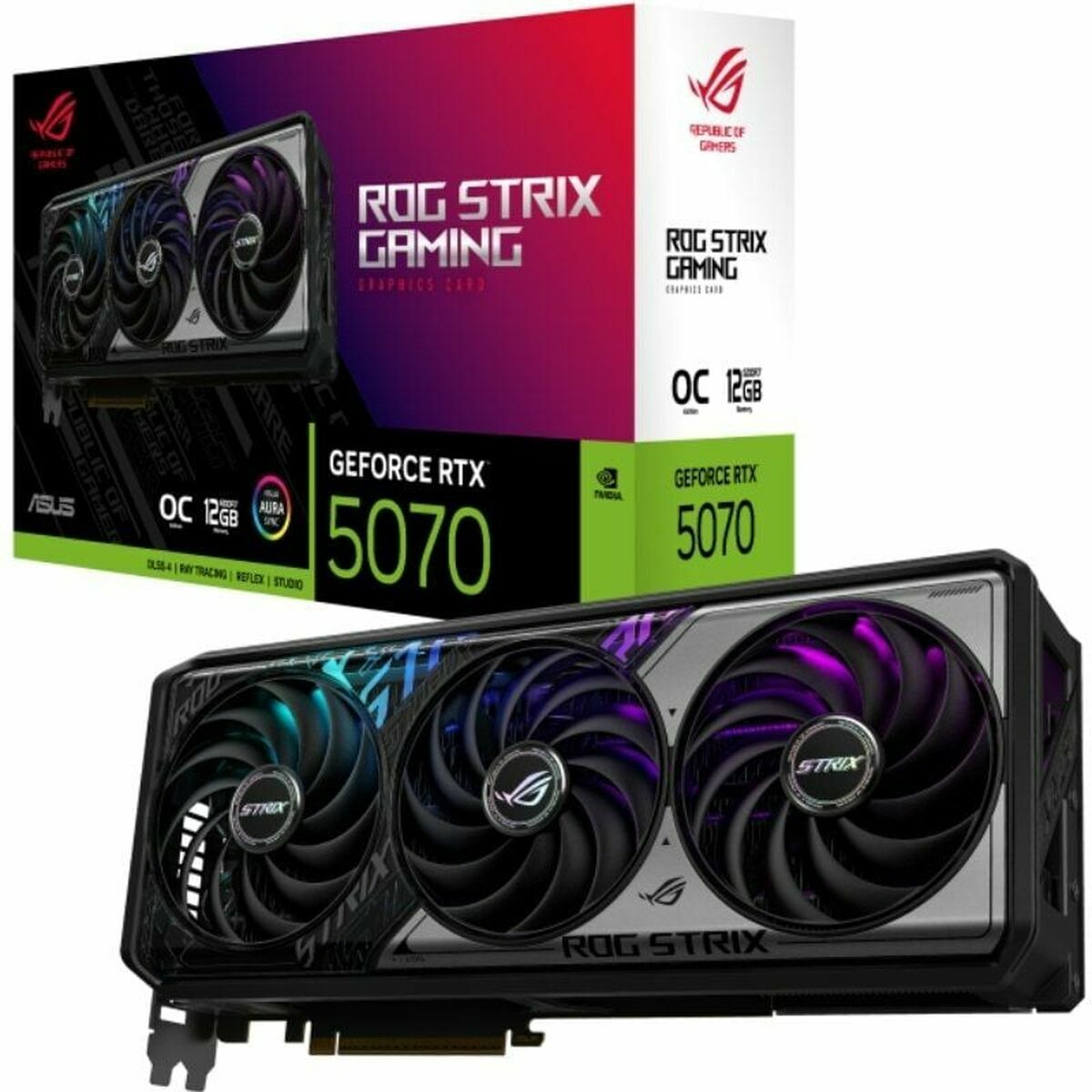 Graphics card Asus 90YV0M80-M0NA00 12 GB nvidia geforce rtx 5070 GDDR6 GDDR7