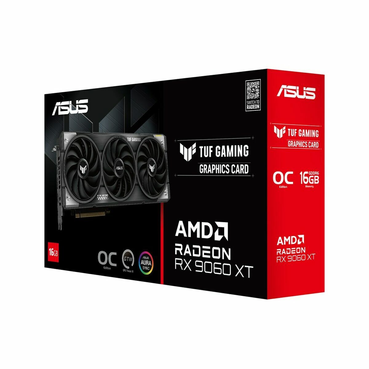 Graphics card Asus 90YV0LF0-M0NA00 RADEON RX 9060 XT 16 GB GDDR6