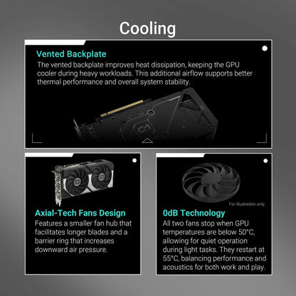 Graphics card Asus 90YV0MP2-M0NA00 geforce rtx 5060 ti 8 GB GDDR6 GDDR7