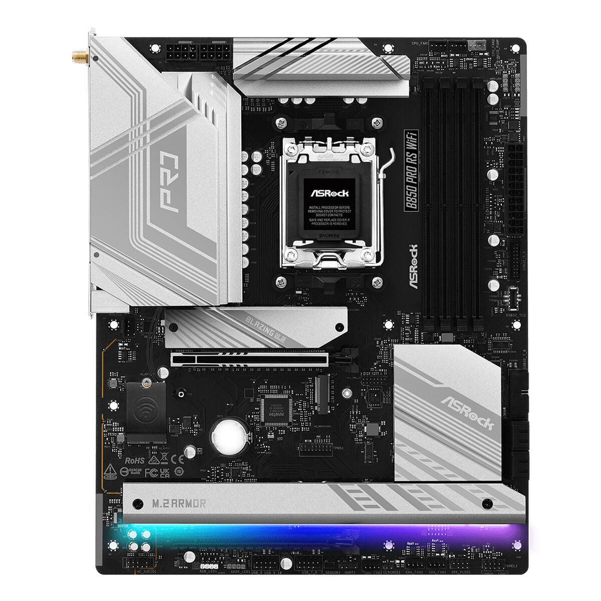 Motherboard ASRock B850 Pro RS WiFi AMD B850 LGA 1151 AMD AM5