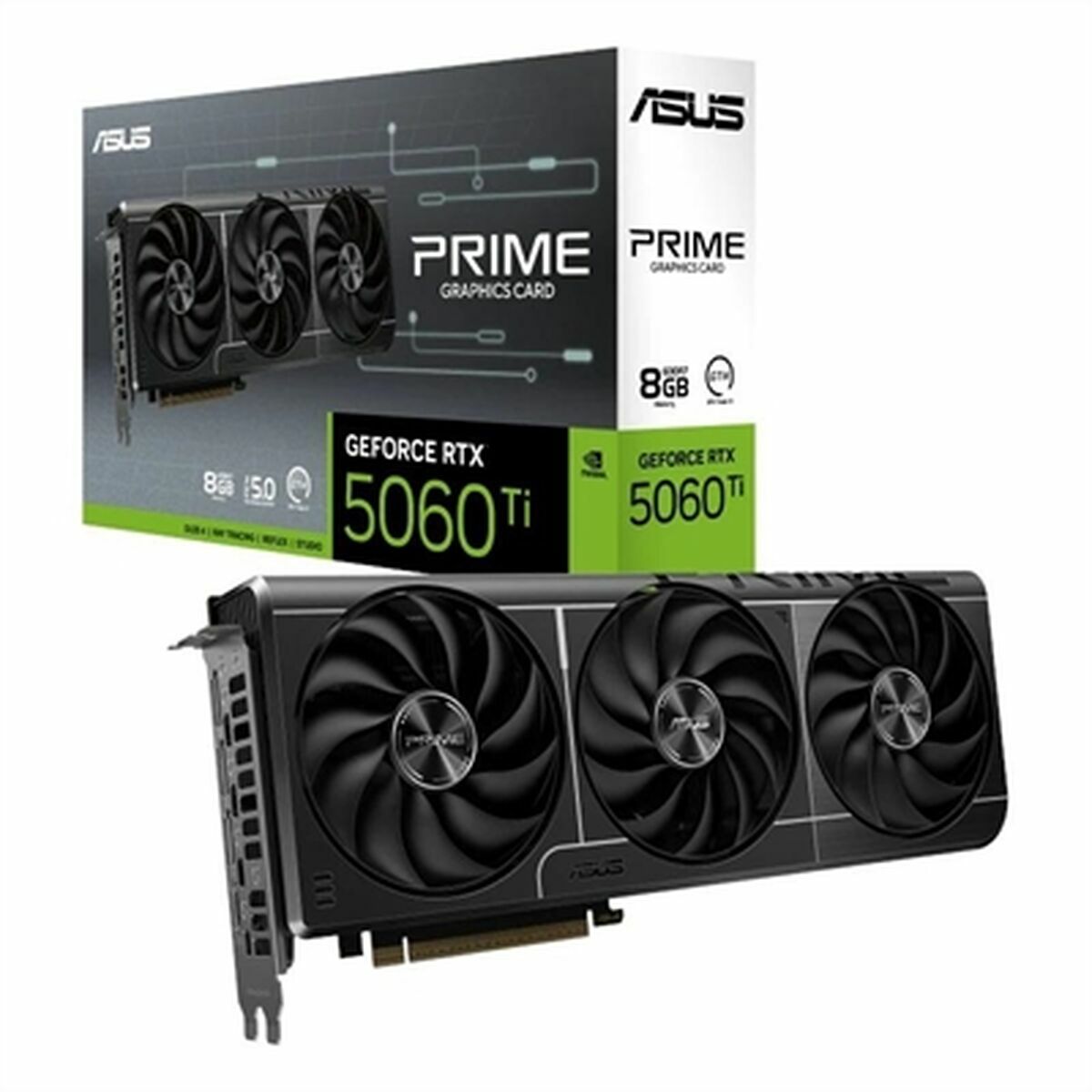 Graphics card Asus RTX 5060 TI geforce rtx 5060 ti 8 GB GDDR7