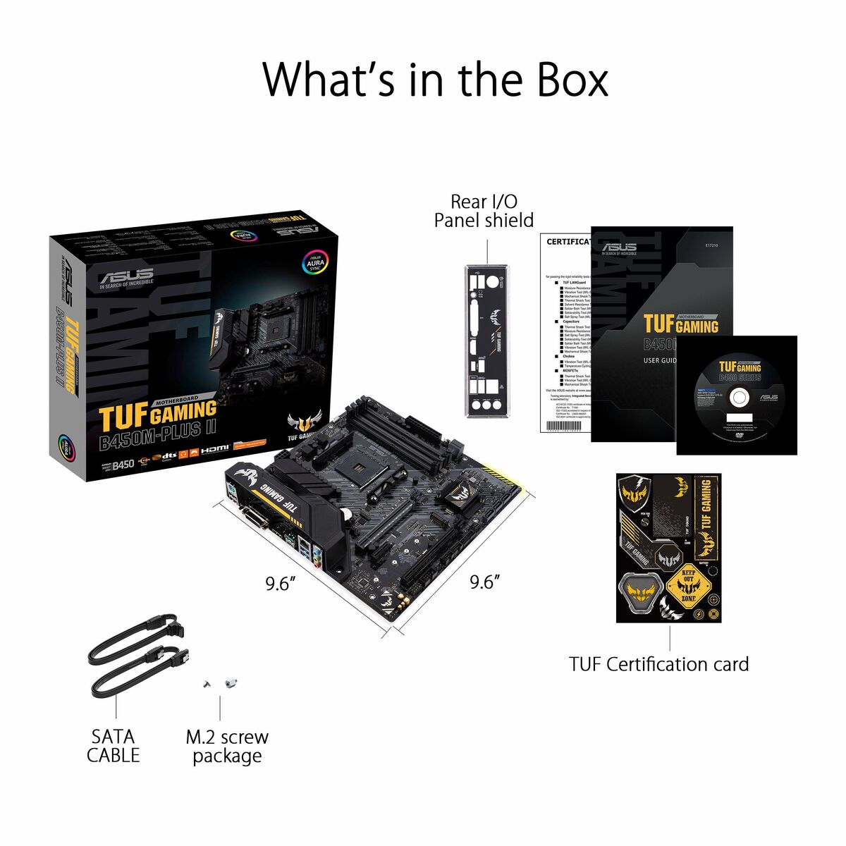 Motherboard Asus TUF Gaming B450M-Plus II AMD B450 AMD AMD AM4