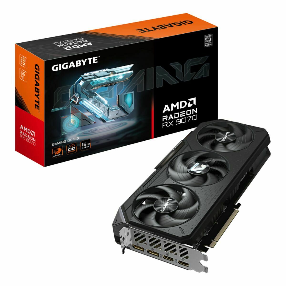 Graphics card Gigabyte RX 9070 GAMING OC 16GB 16 GB GDDR6