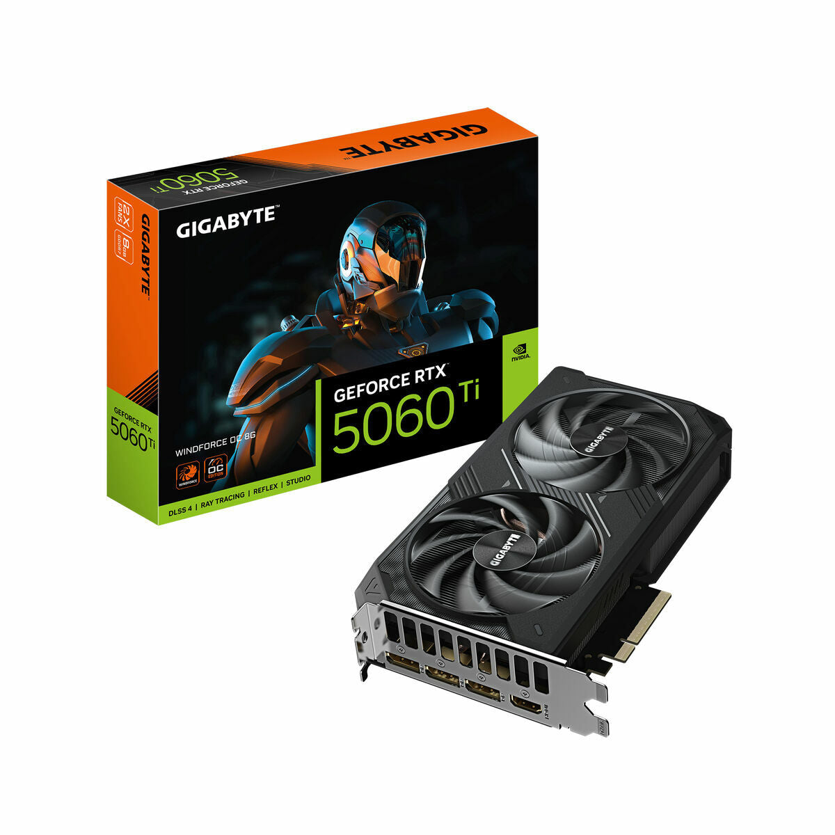 Graphics card Gigabyte GV-N506TWF2OC-8GD 8 GB geforce rtx 5060 ti GDDR6 GDDR7