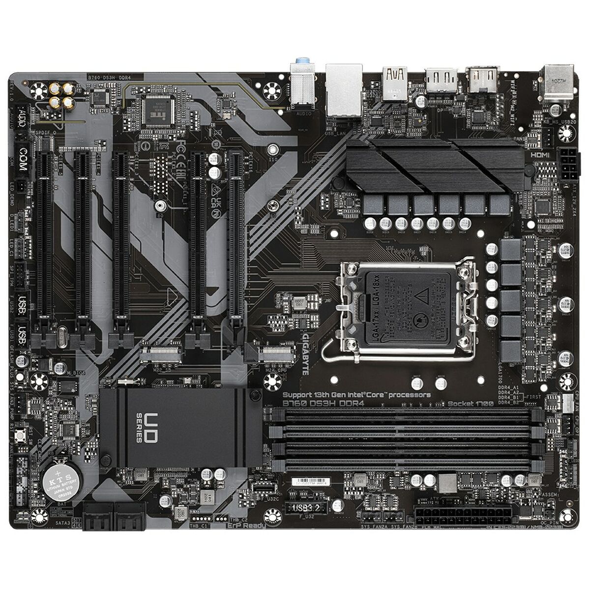 Motherboard Gigabyte B760 DS3H DDR4 LGA 1700 Intel B760